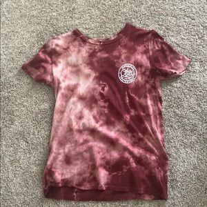 tie die obey from zumiez & strawberry burts bees